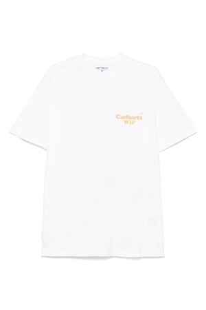 T-shirt Hartt Chain in cotone bianco CARHARTT WIP | I03466302